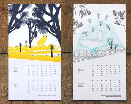 CALENDARI 2013 CON PATTERNS: INK+WIT