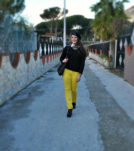 Yellow pants