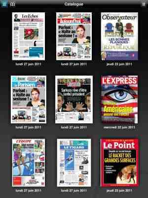 ePresse, l'edicola digitale francese. 