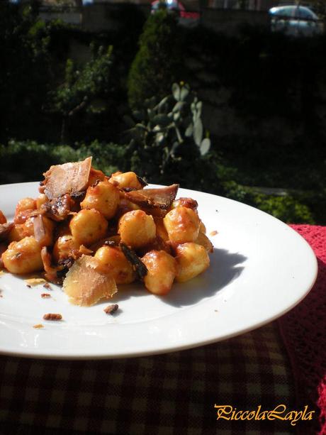 Gnocchi di Patate alla Norma di Melanzane… Grigliate