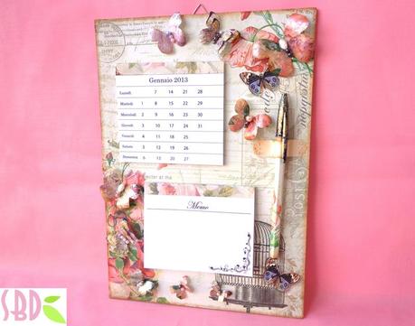 Memo da parete Shabby - Wall shabby Memo