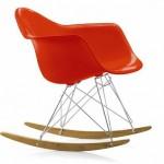 RAR Eames Plastic – Vitra sedia a dondolo Vitra RAR rocking chair Eames