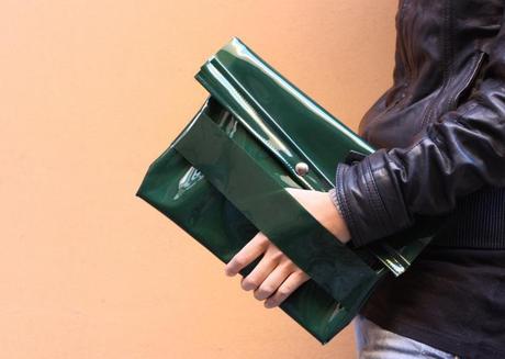 pochette verde