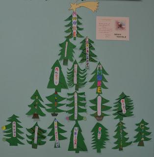 Alberi di Natale dalle scuole