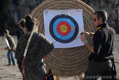 CHRISTMAS TIME:  Oggi gli ARCIERI si esibiscono