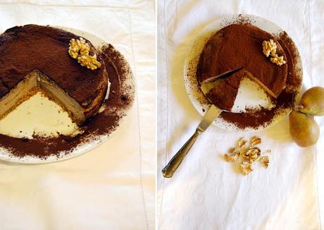 Cheesecake cioccolato e pere madernassa