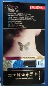 Glittering Body Tattoo Kit -PUPA-