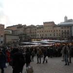 mercato in piazza del campo