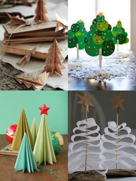 Creative Christams trees paper trees