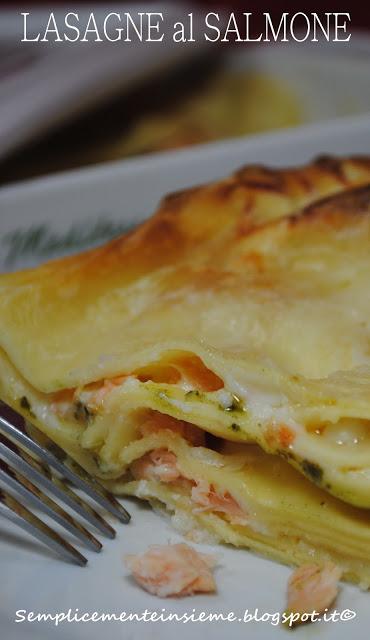 Lasagne al salmone