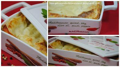 Lasagne al salmone Lasagne al salmone