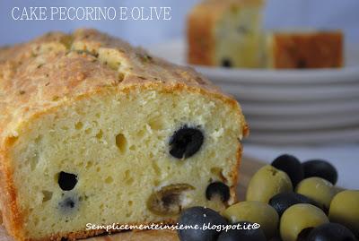 Cake pecorino e olive