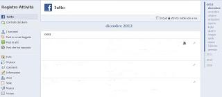 Il nuovo Registro Attività di Facebook