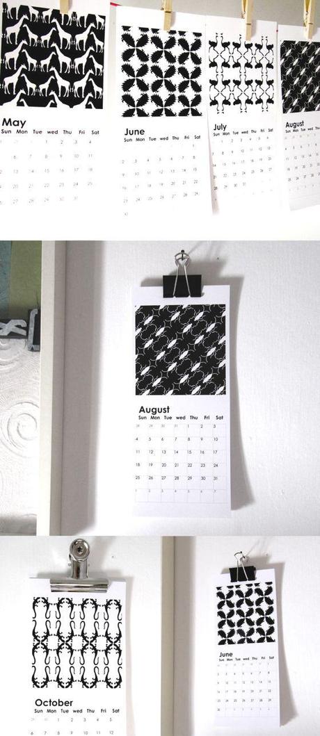 CALENDARI 2013 CON PATTERNS: TAM TAM PATTERNS