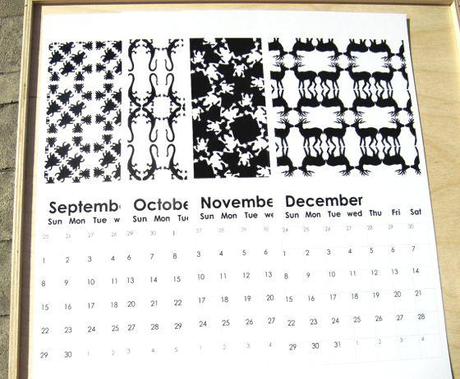 CALENDARI 2013 CON PATTERNS: TAM TAM PATTERNS