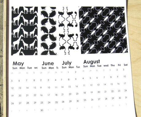 CALENDARI 2013 CON PATTERNS: TAM TAM PATTERNS