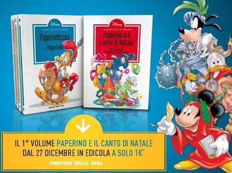 I Classici della Letteratura Disney, in edicola col Corriere della Sera