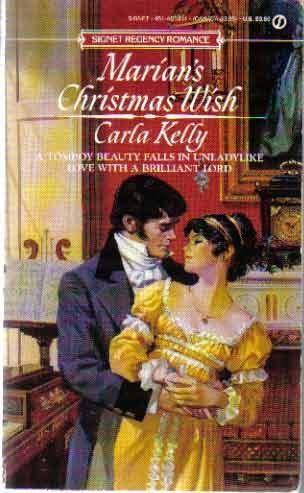 book cover of   Marian's Christmas Wish   by  Carla Kelly