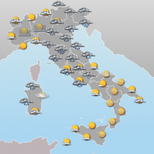 Previsioni del tempo per gli ultimi giorni del 2012