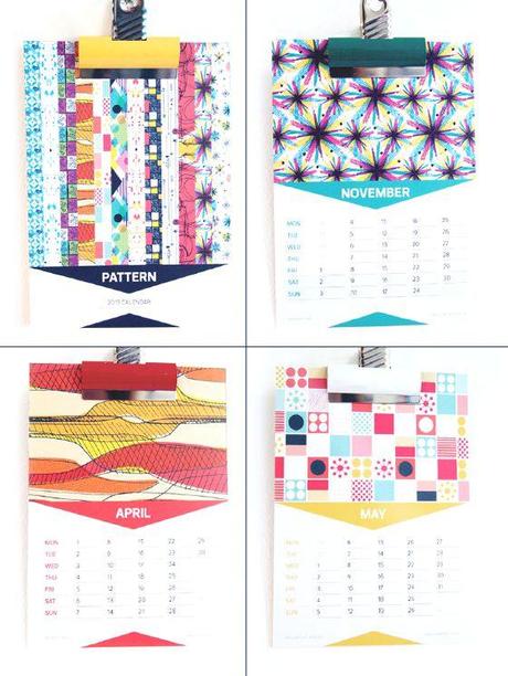 CALENDARI 2013 CON PATTERNS: SAM OSBORNE