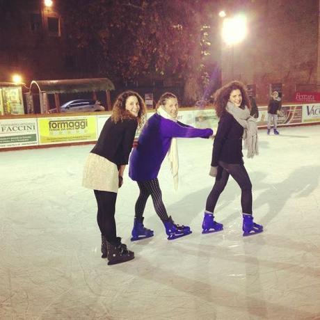 Skating in Christmas Time!