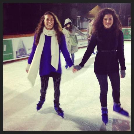 Skating in Christmas Time!