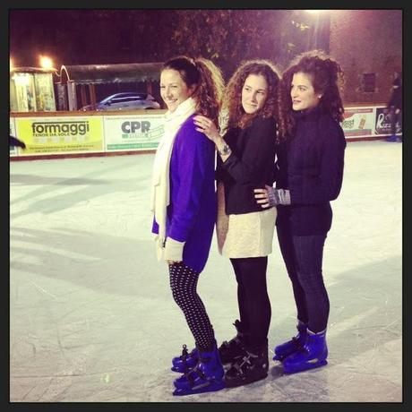 Skating in Christmas Time!