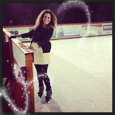 Skating in Christmas Time!