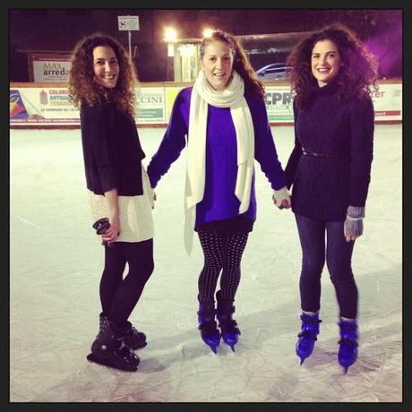 Skating in Christmas Time!