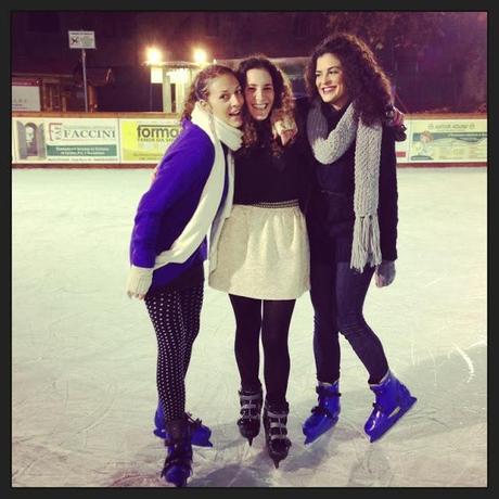 Skating in Christmas Time!