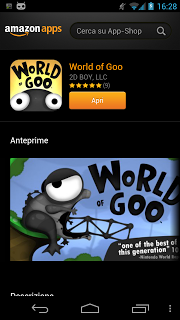 Amazon App Shop regala World of Goo (solo oggi 26 dicembre 2012)