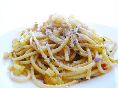 SPAGHETTI al PESTO di AGRUMI