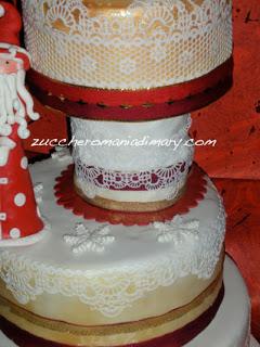 Glamour Christmas cake!