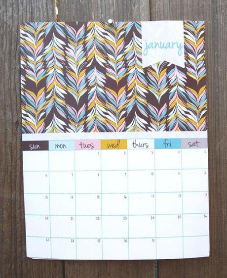 CALENDARI 2013 CON PATTERNS: JESSICA SWIFT