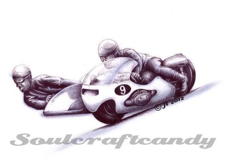 Motorcycle Art - Soulcraftcandy