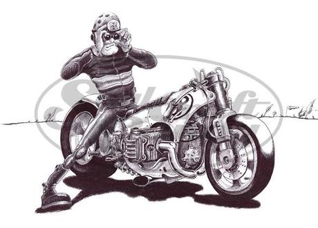 Motorcycle Art - Soulcraftcandy