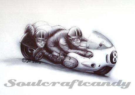 Motorcycle Art - Soulcraftcandy