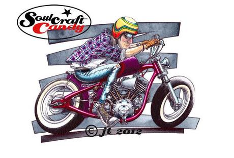 Motorcycle Art - Soulcraftcandy