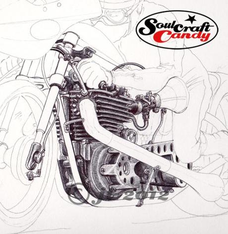 Motorcycle Art - Soulcraftcandy