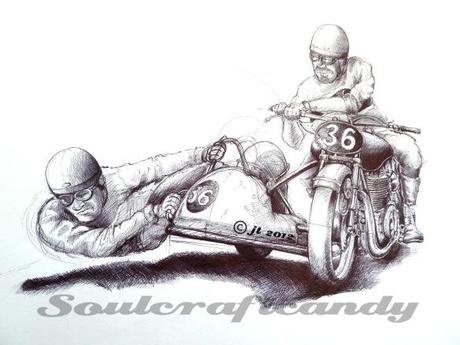 Motorcycle Art - Soulcraftcandy