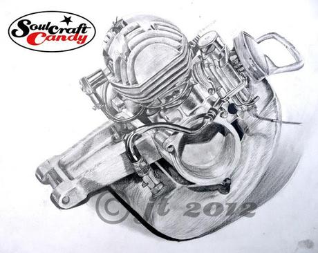 Motorcycle Art - Soulcraftcandy