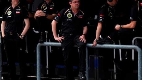 Eric Boullier Monza 2012