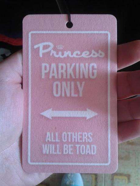 Princess...parking only!