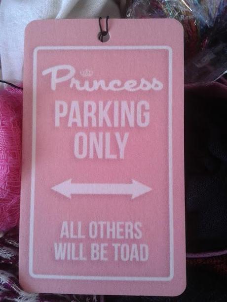 Princess...parking only!