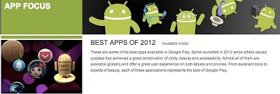 Le migliori applicazioni Google Android gratuite del 2012
