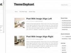 Migliori Free Minimal Responsive WordPress Themes