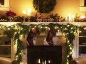 Christmas Fireplaces from England