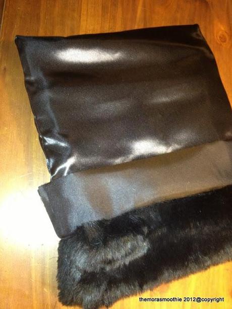 Diy faux fur bag!