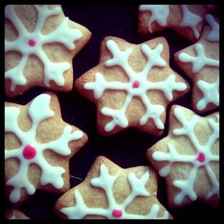 BISCOTTINI DI NATALE [pan di zenzero e frolla alle mandorle]