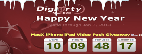 La Digiarty regala “MacX iPhone iPad Video Pack Giveaway” per utenti Mac